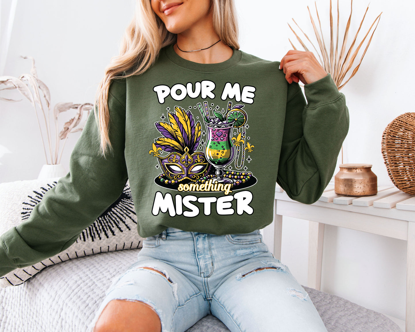 Ultimate Mardi Gras Festival Sweatshirt
