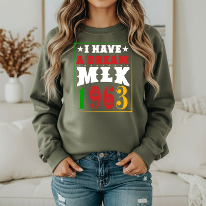 MLK Human Rights Sweatshirt – Equality Inspired Design