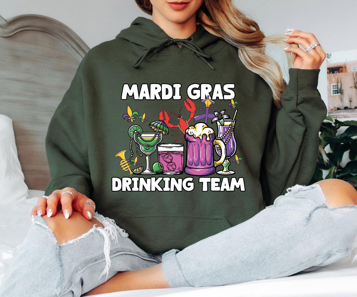 Mardi Gras Hoodie – Perfect Fat Tuesday Outfit