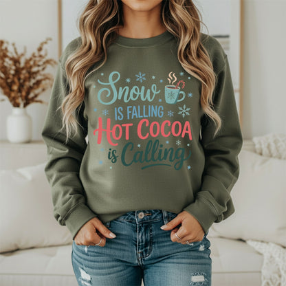 Cozy Winter Days Sweatshirt – Minimal Seasonal Graphic