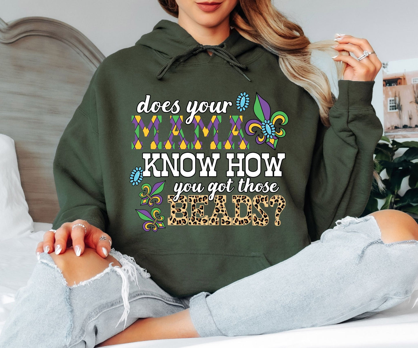 Mardi Gras Hoodie – New Orleans Party Wear
