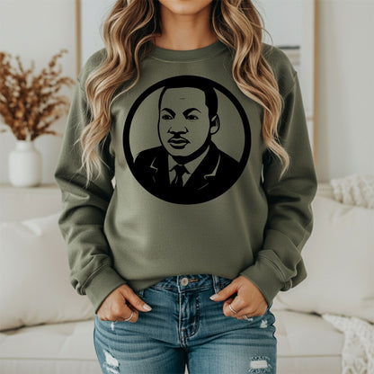 Martin Luther King Jr. Stand for Freedom Sweatshirt – Inspirational Quote