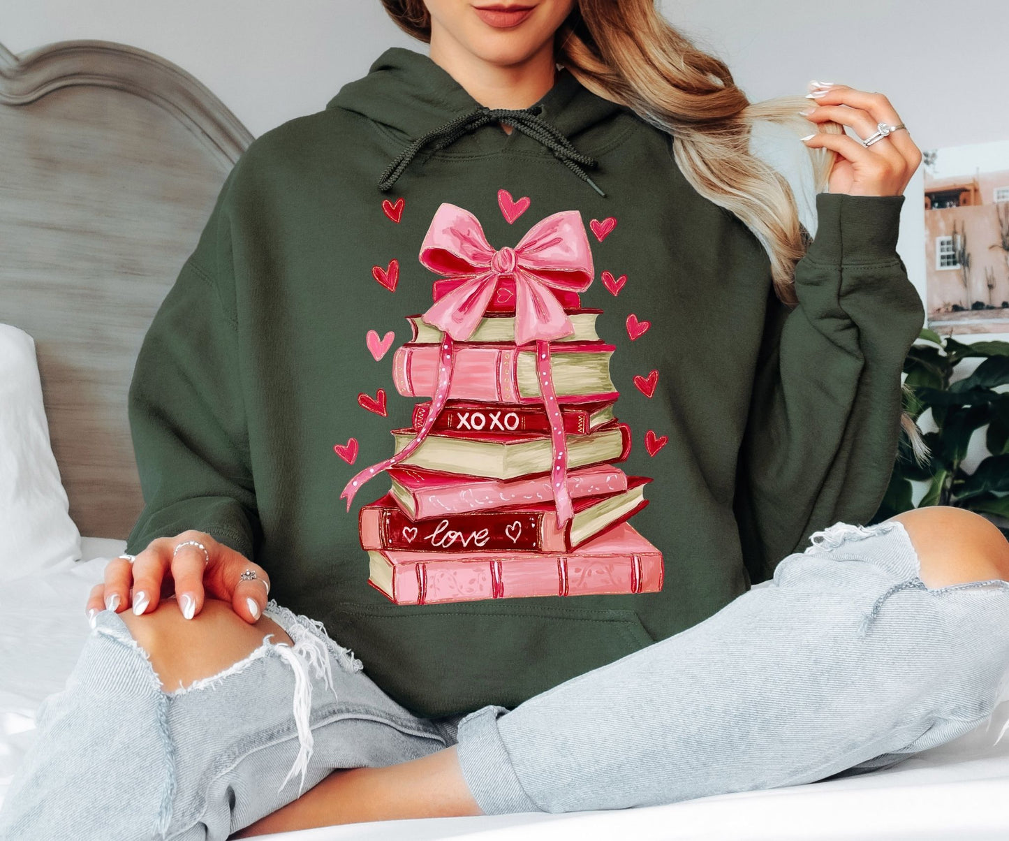 Love Vibes Valentine’s Day Hoodie