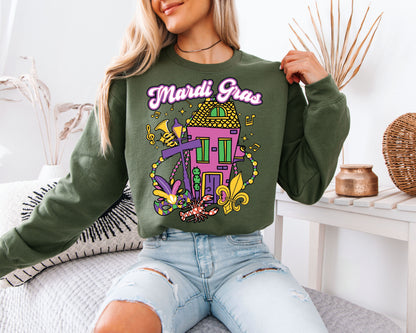 Festival Lover Mardi Gras Sweatshirt