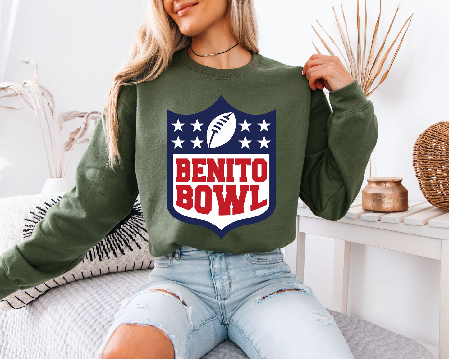 Championship Game Day Sweatshirt, Vintage Football Fan Crewneck, Casual Sportswear