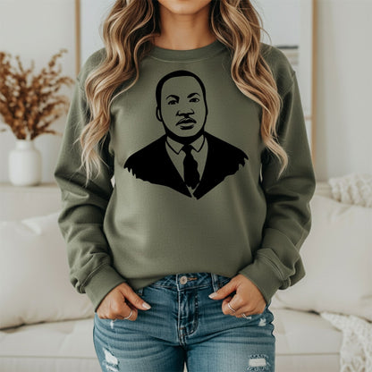 Martin Luther King Jr. Unity & Freedom Sweatshirt – Inspirational Graphic