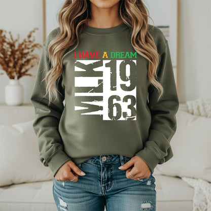 MLK Social Justice Sweatshirt – Equality Driven Design