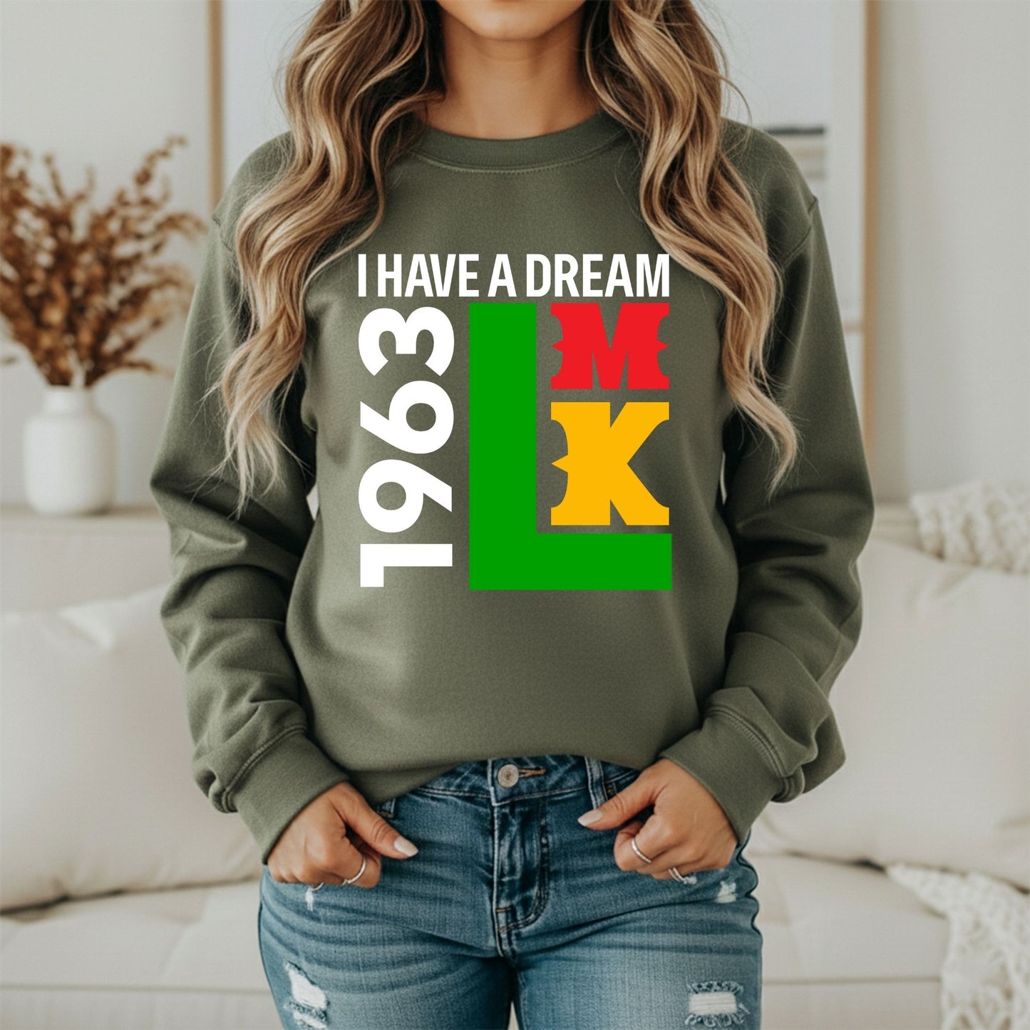 Martin Luther King Jr. Historic Leader Sweatshirt – Equality Message