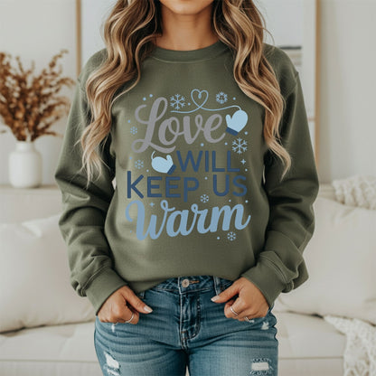 Winter Mood Graphic Sweatshirt – Cold Season Aesthetic