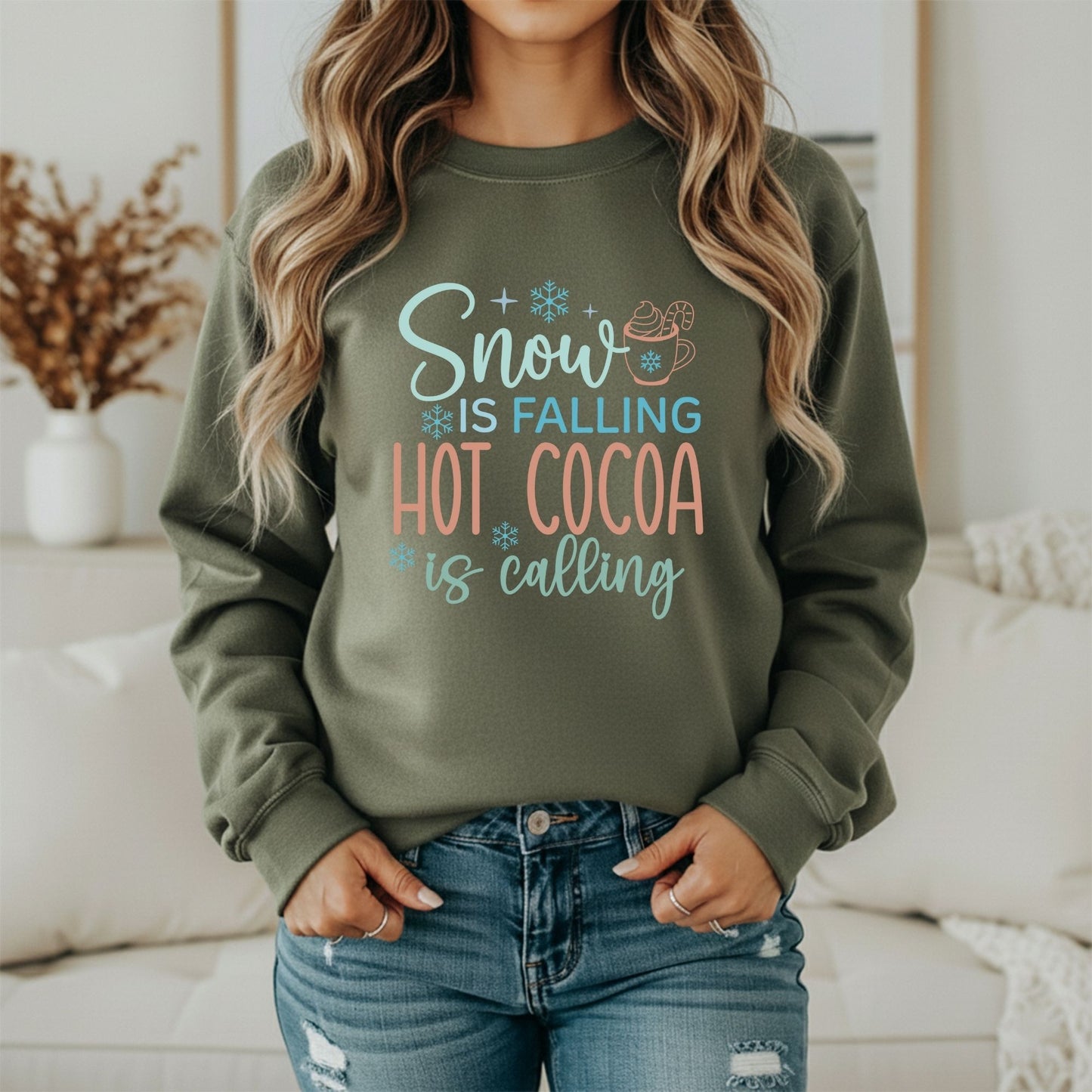 Winter Days Graphic Sweatshirt – Cozy Seasonal Style