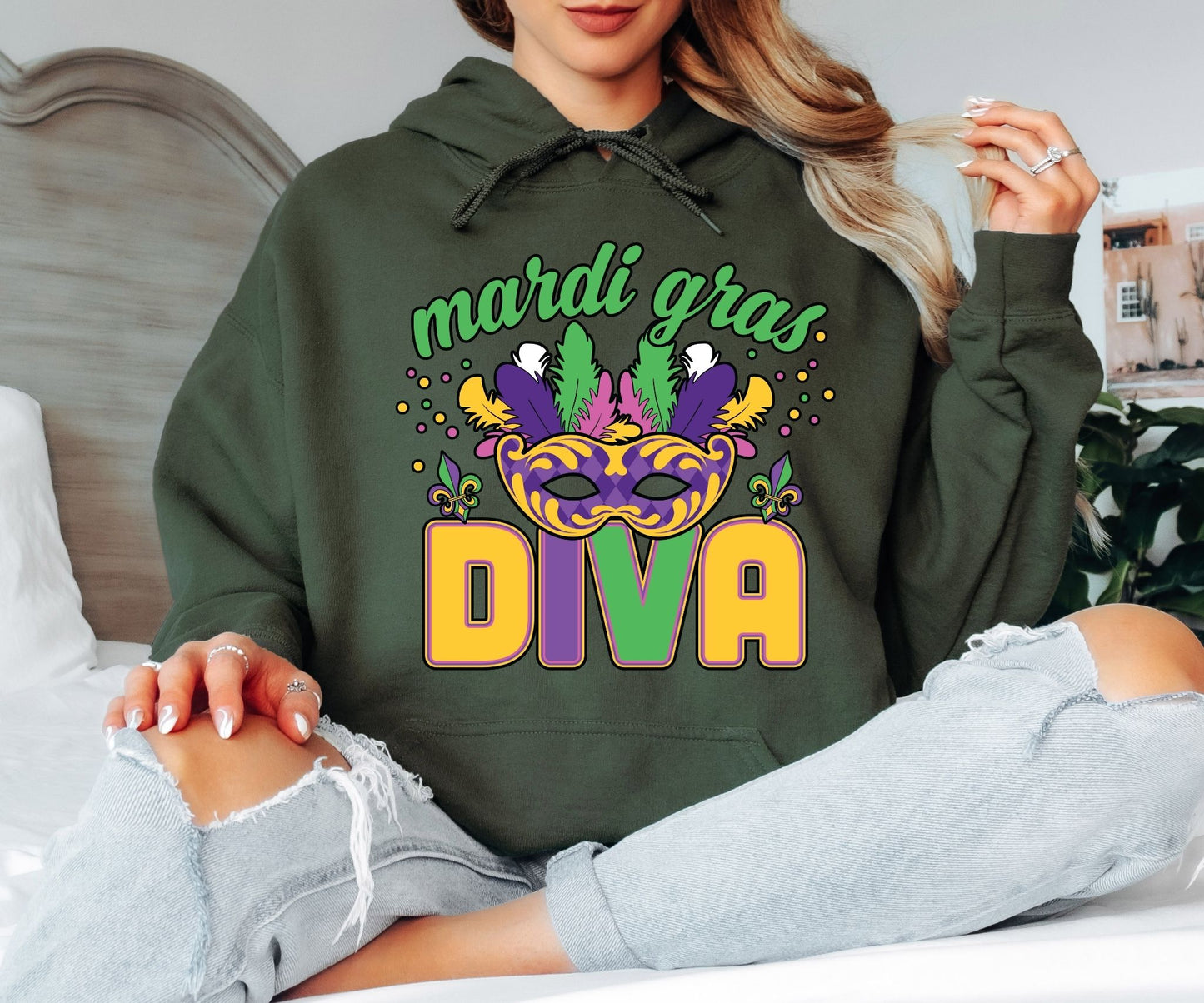 Mardi Gras Hoodie – Party Vibes All Day