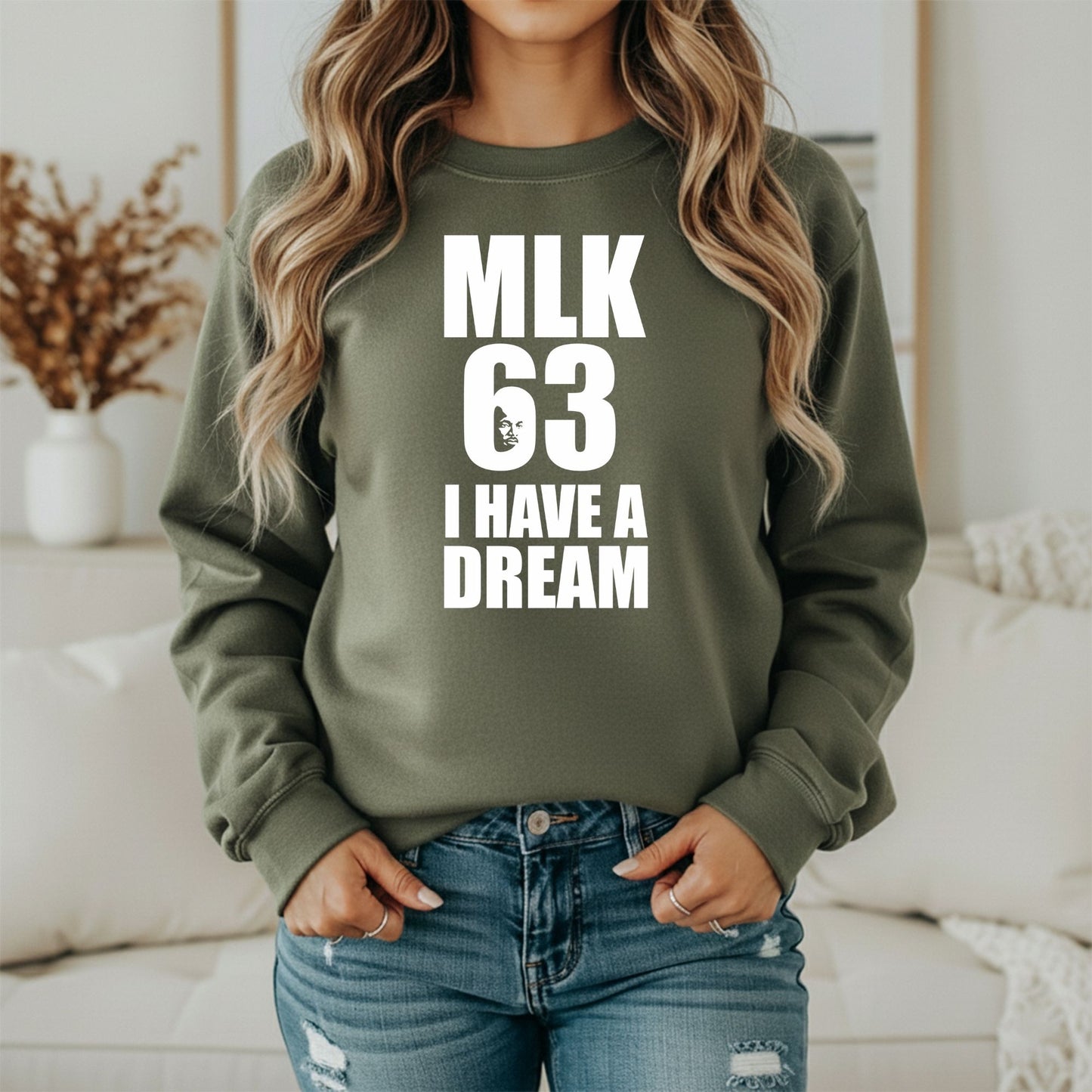 Martin Luther King Jr. Equality Sweatshirt – Classic Civil Rights Design