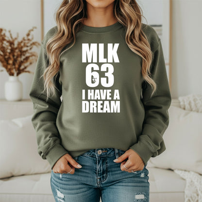 Martin Luther King Jr. Equality Sweatshirt – Classic Civil Rights Design