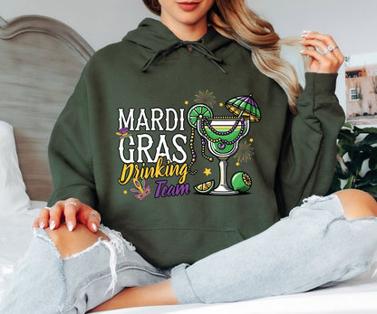 Retro Mardi Gras Hoodie – Vintage Carnival Design