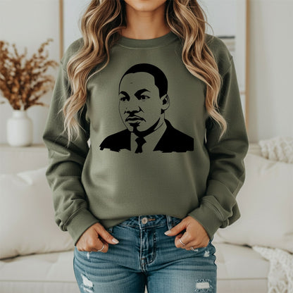 Martin Luther King Jr. Graphic Sweatshirt – Equality Matters Design