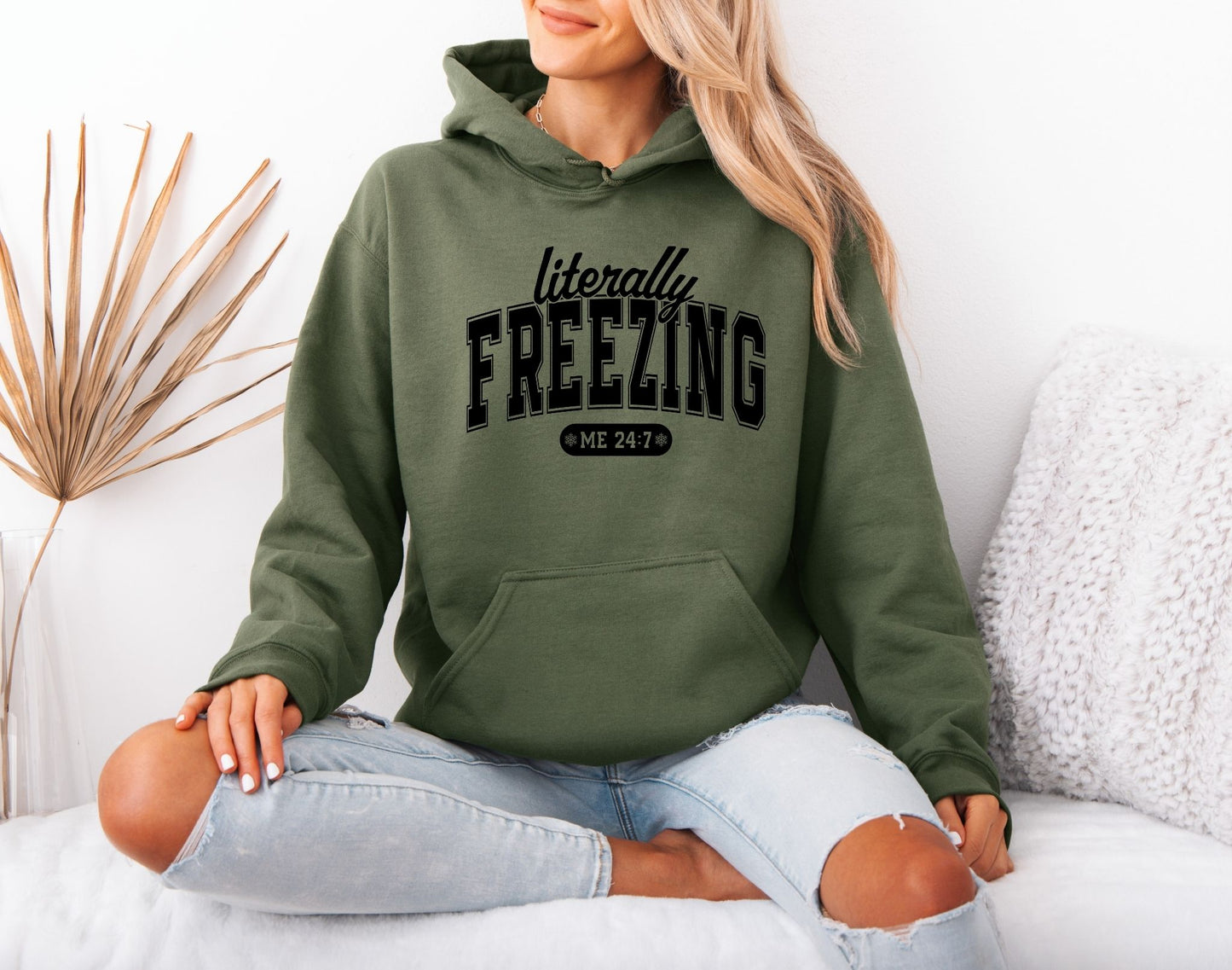 Winter Snow Vibes Hoodie – Cold Season Inspired Style