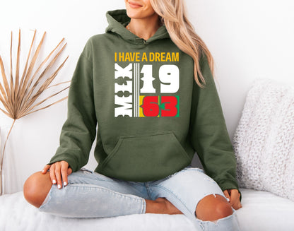 MLK Dream Inspired Hoodie – Freedom and Equality Theme