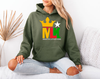 Martin Luther King Jr. Unity Message Hoodie – Justice Inspired Wear