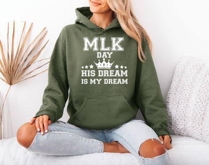 Martin Luther King Jr. Vision Hoodie – Justice for All Graphic
