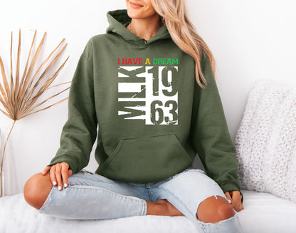 Martin Luther King Jr. Dream Legacy Hoodie – Inspirational Wear