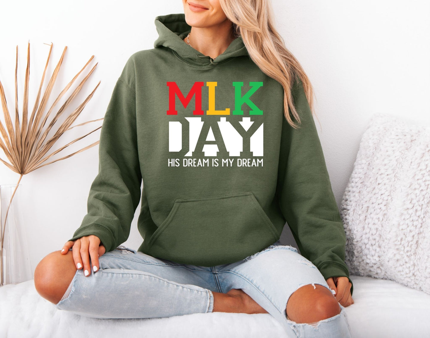 MLK Unity Hoodie – Civil Rights Symbol Design