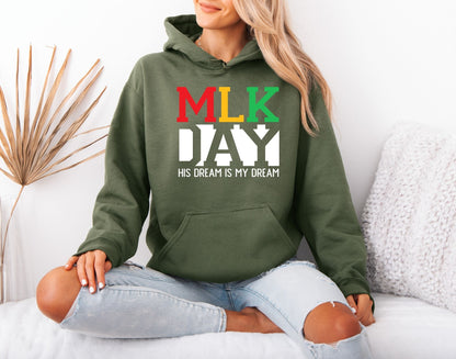 MLK Unity Hoodie – Civil Rights Symbol Design