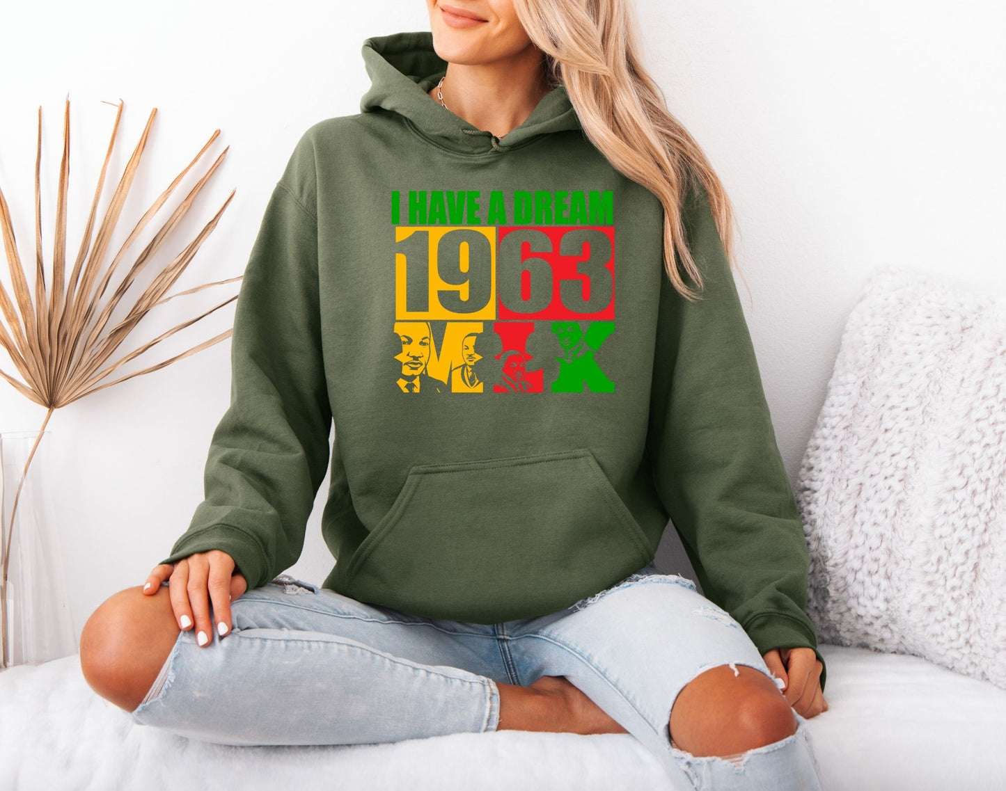 MLK Stand for Justice Hoodie – Freedom Graphic Design