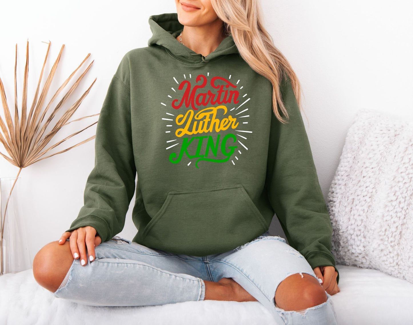 Martin Luther King Jr. Historic Leader Hoodie – Equality Message