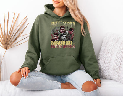 Arrest Maduro Hoodie – Freedom for Venezuela Political Graphic