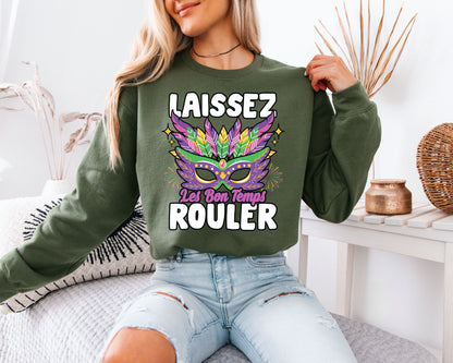 Carnival Nights Mardi Gras Sweatshirt