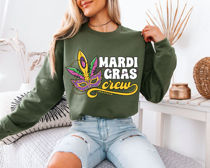 Carnival Spirit Mardi Gras Sweatshirt