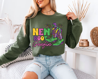 Vibrant Carnival Mardi Gras Sweatshirt