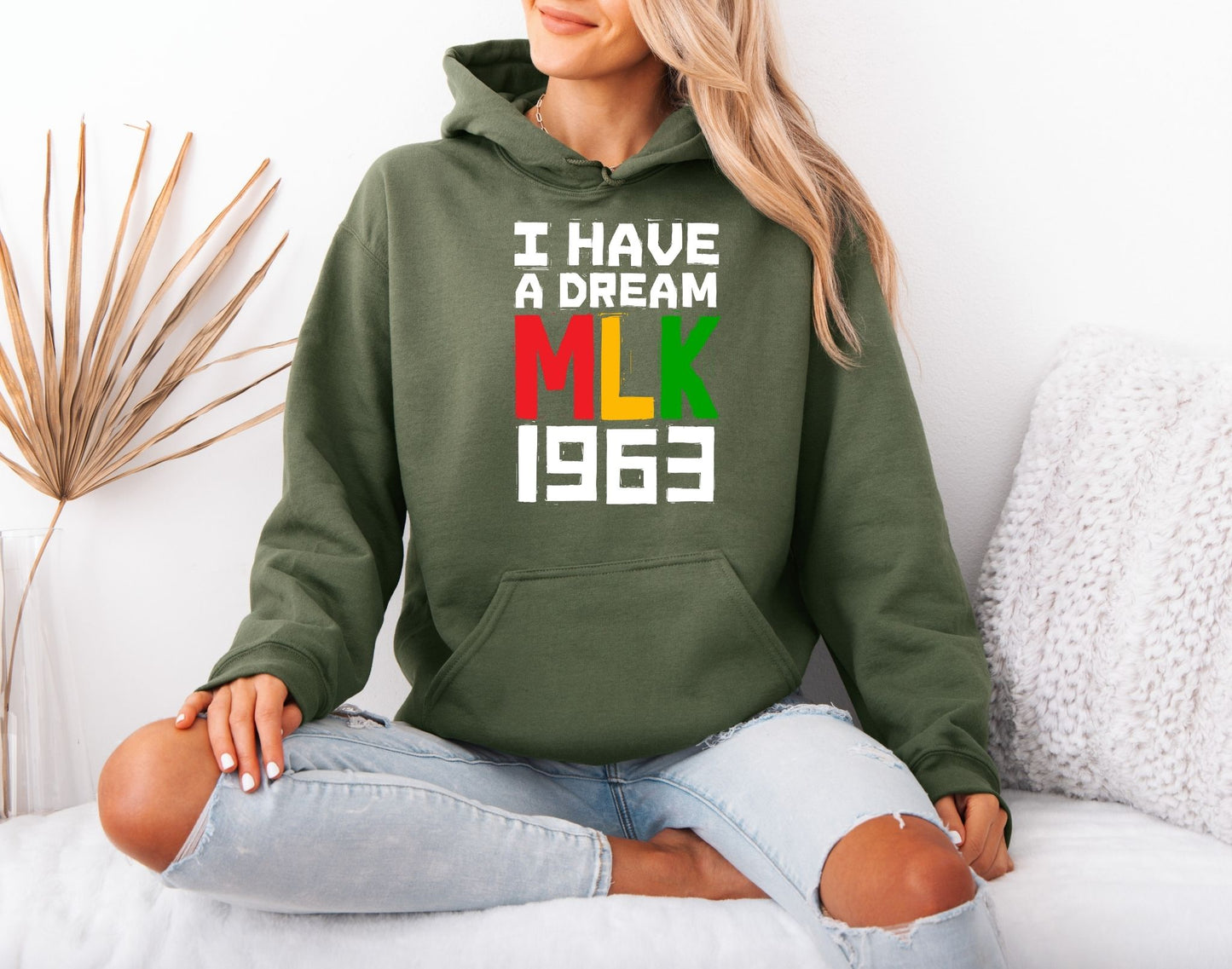Martin Luther King Jr. Justice and Peace Hoodie – Iconic Design