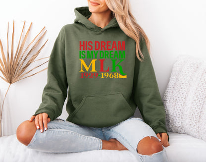 MLK Civil Equality Hoodie – Timeless Rights Design