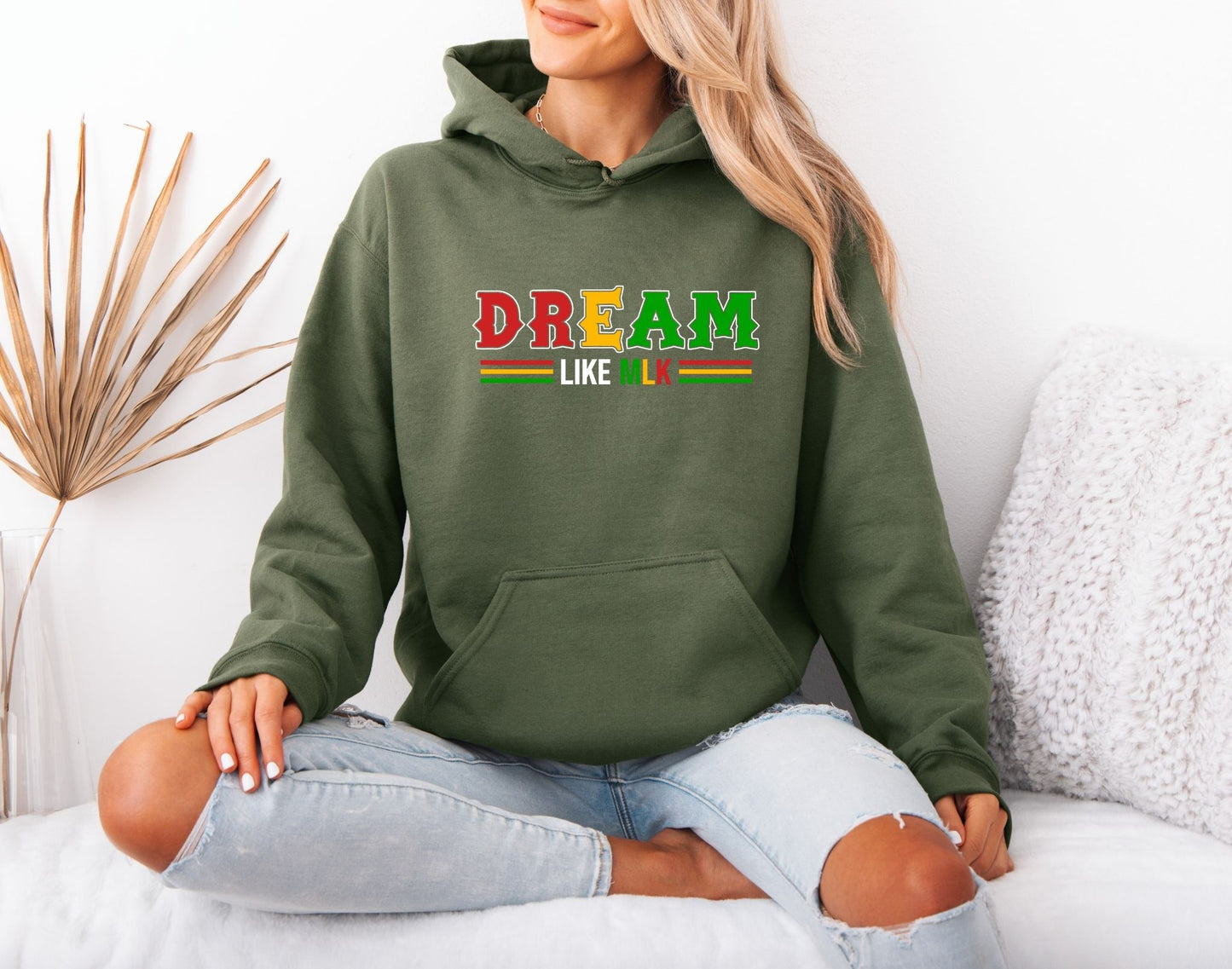 MLK Freedom Quote Hoodie – Social Justice Statement
