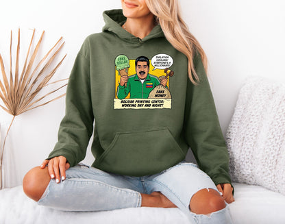 Venezuela Freedom Hoodie – Call for Maduro’s Arrest Design