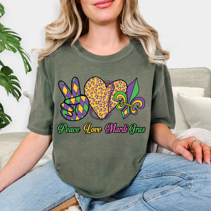 Mardi Gras Graphic Festival Shirt