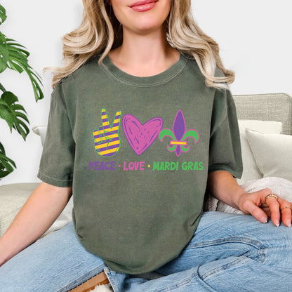 Carnival Vibes Tee, Mardi Gras Inspired Shirt