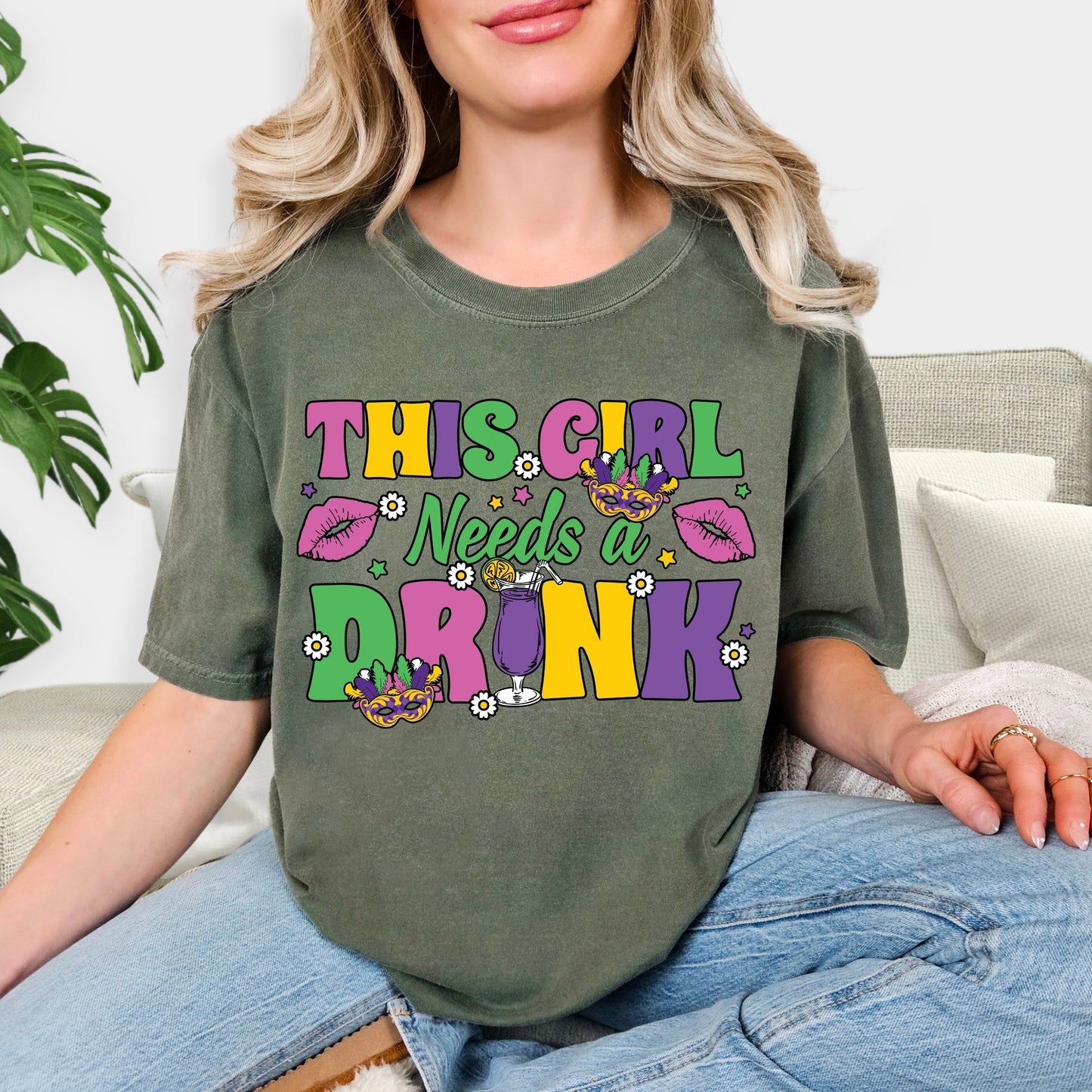 Carnival Party Shirt, Mardi Gras Celebration