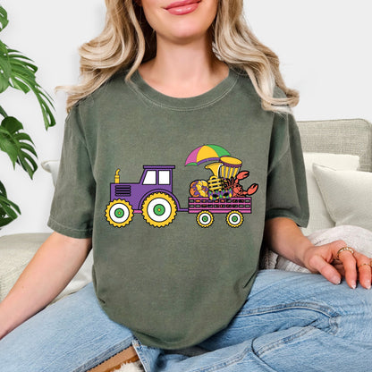 Carnival Inspired Mardi Gras Graphic Tee