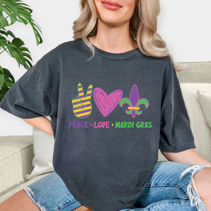 Carnival Vibes Tee, Mardi Gras Inspired Shirt