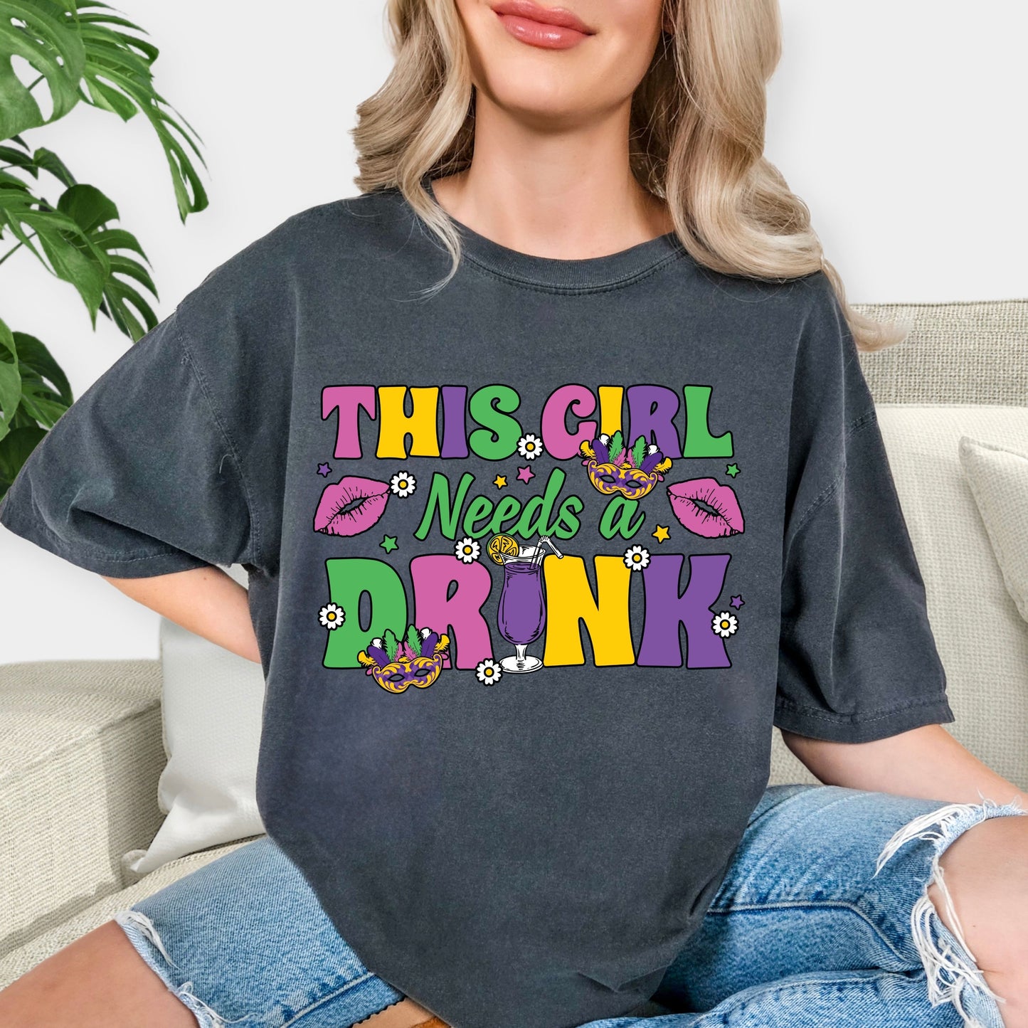 Carnival Party Shirt, Mardi Gras Celebration