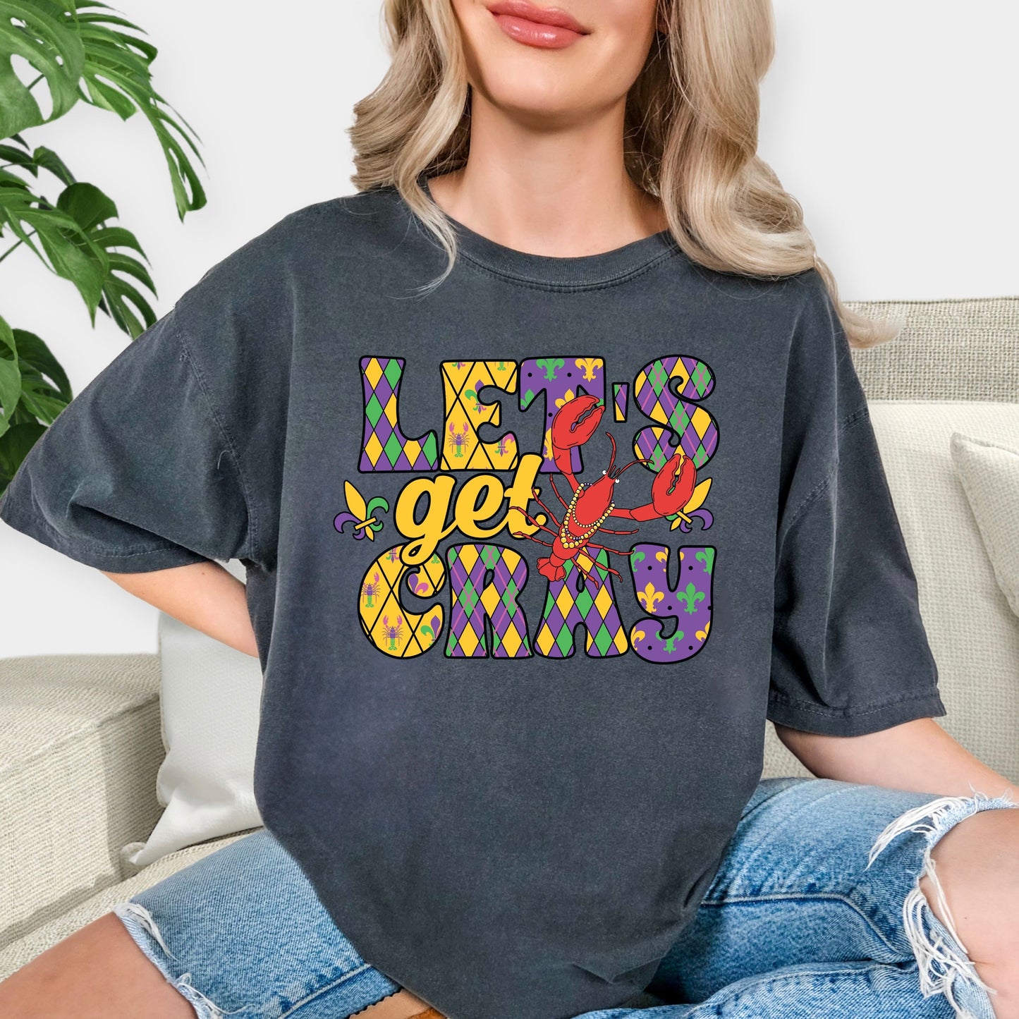 Carnival Style Mardi Gras Tee, Festival Vibes