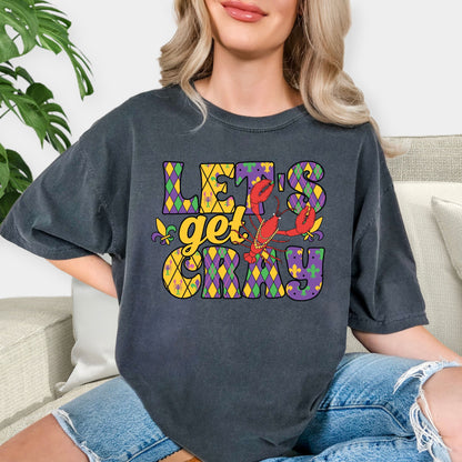 Carnival Style Mardi Gras Tee, Festival Vibes