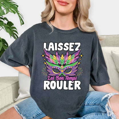Fat Tuesday Shirt with Mardi Gras Design