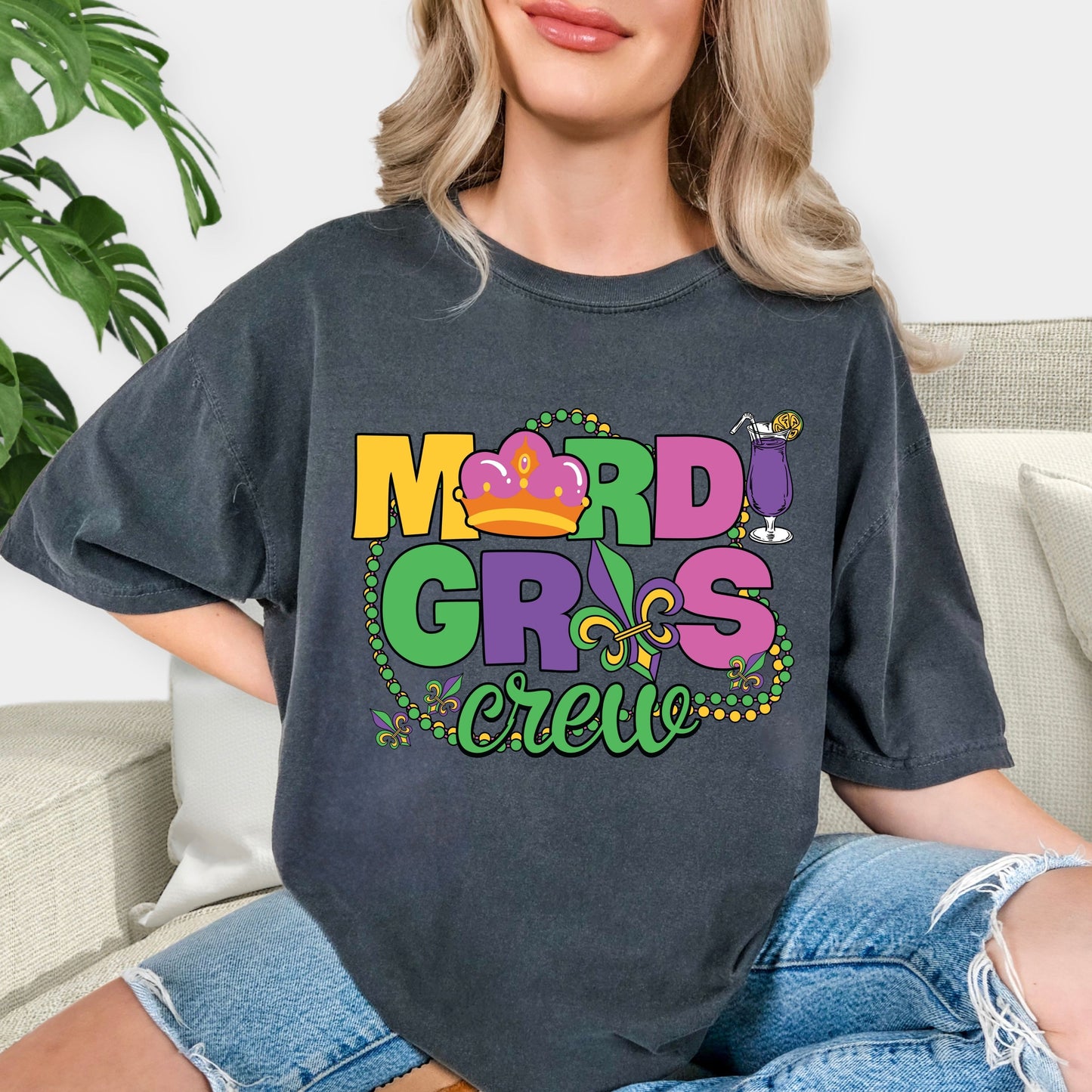 Carnival Inspired Shirt for Mardi Gras