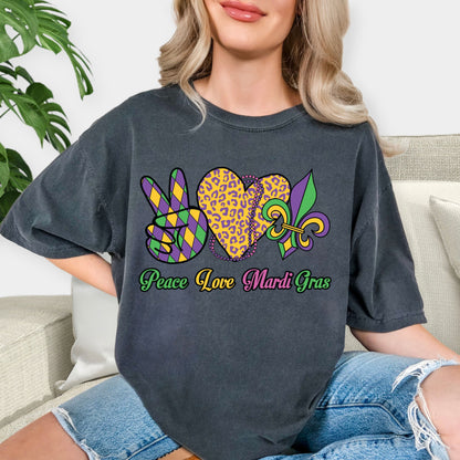 Mardi Gras Graphic Festival Shirt