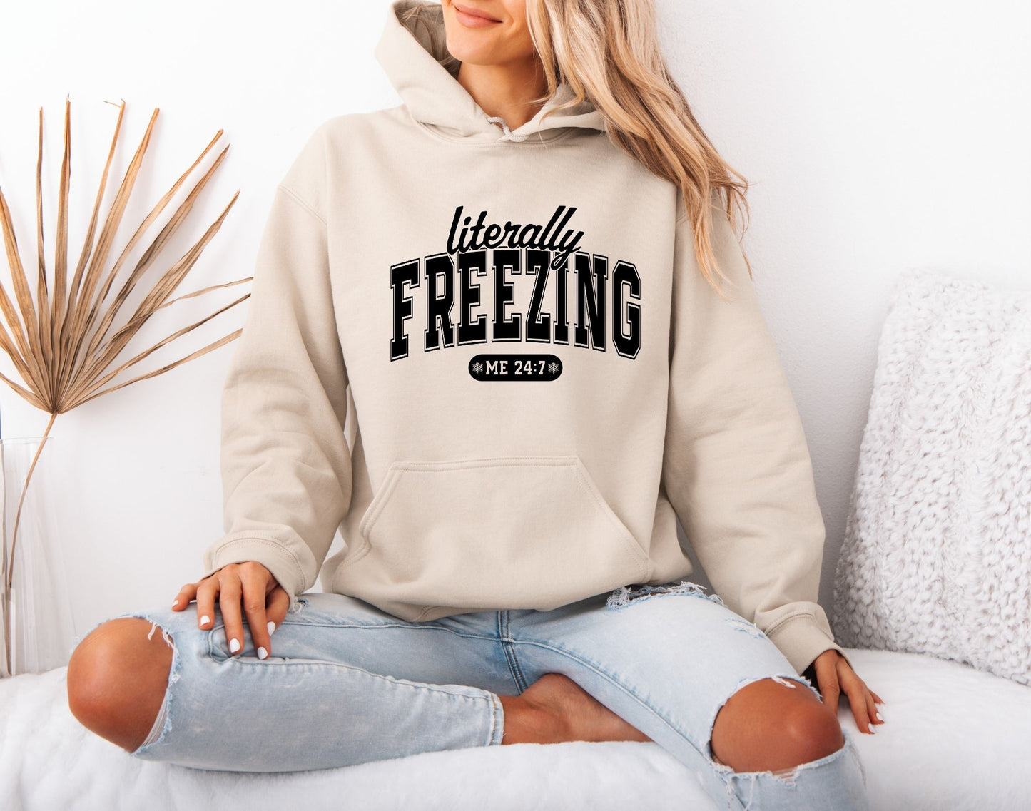 Winter Snow Vibes Hoodie – Cold Season Inspired Style