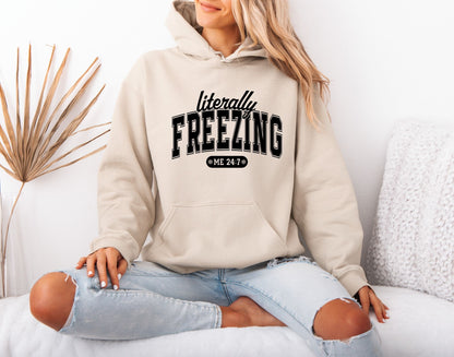 Winter Snow Vibes Hoodie – Cold Season Inspired Style
