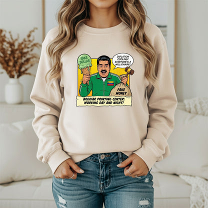 Venezuela Freedom Sweatshirt – Call for Maduro’s Arrest Design